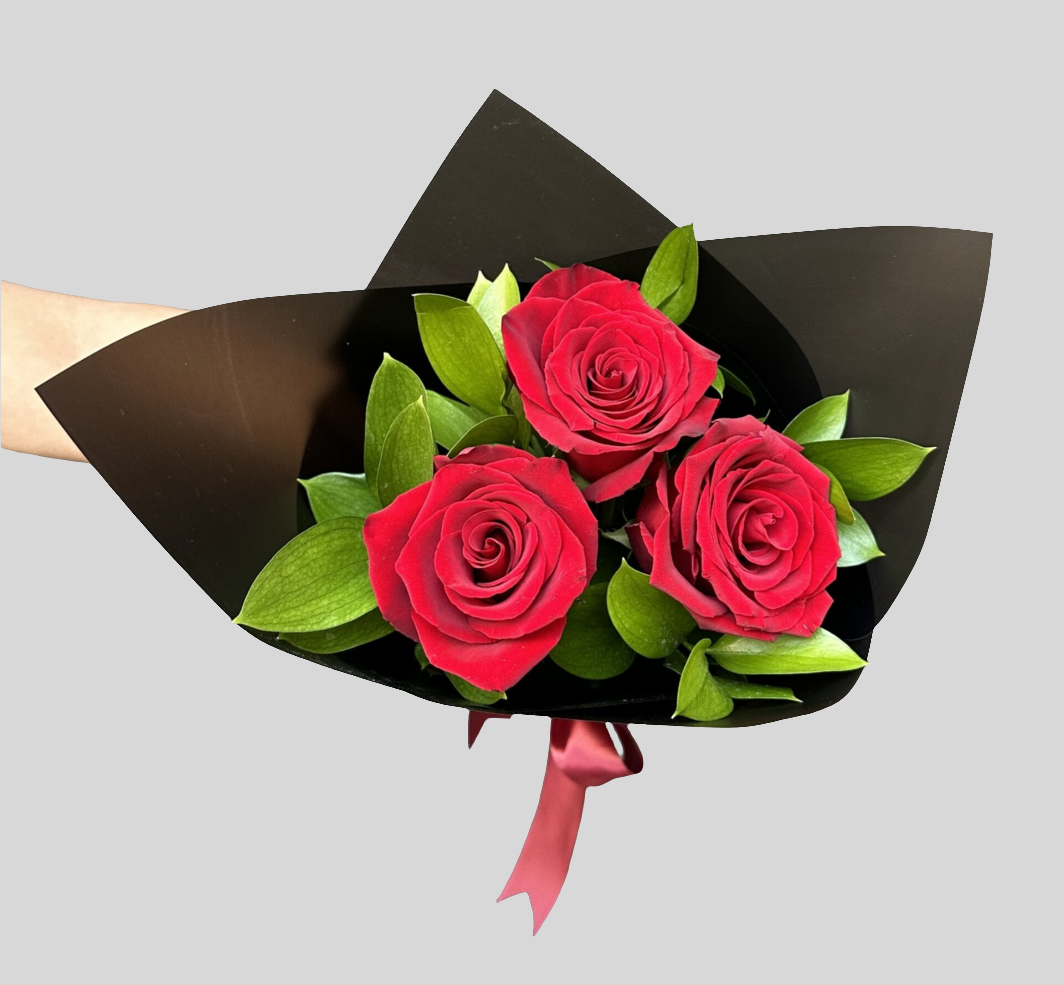 Rosa (Roja, Blanca, Amarilla,Azul,Full color) (precio referencial desde 3 unidades de rosas con papel coreano)